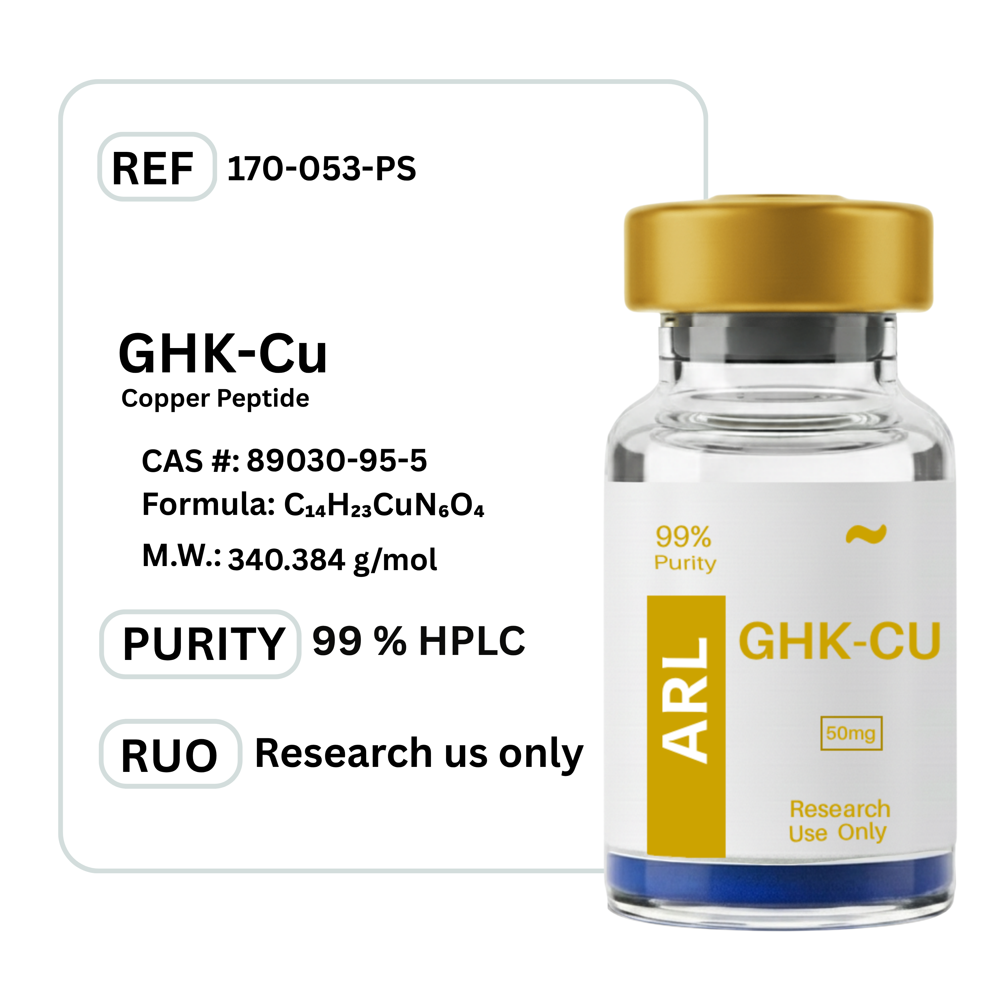 GHK-Cu – Tempe Peptides (ARL)